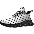thumbnail image 3 of Uminder Womens Walking Shoes Polka Dot Sneakers Black Shoes Size 13, 3 of 5