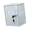 thumbnail image 3 of Wweixi Acrylic Money Bank Small Size Saving Box Transparent Practical Solution For Kids Savings Sturdy grey 20x15x12cm, 3 of 6