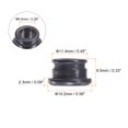 thumbnail image 2 of Unique Bargains Take Up Lever Thread Eyelet 11.4mm x 8.5mm x 6.5mm Ceramic with Slotted Fit for Embroidery Machine, 5 Pack, 2 of 5