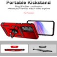 thumbnail image 6 of for Samsung Galaxy A54 5G Case with Slide Camera Cover HD Screen Protector [Military Grade 16ft. Drop Tested] Magnetic Ring Holder Kickstand Protective Phone Case for Samsung Galaxy A54 5G, Red, 6 of 16