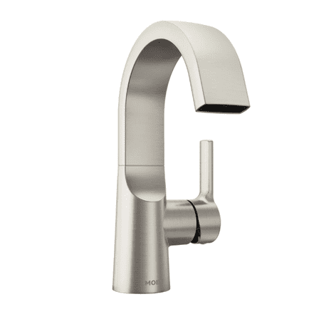 Moen 84156SRN Avri One-handle Bathroom Sink Faucet Spot Resist Stainless