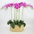 thumbnail image 1 of Mariposa Maceta Adorno de hierro Rectángulo Bonsai Maceta Florero de hierro Áurea S Cola macetas, 1 of 8