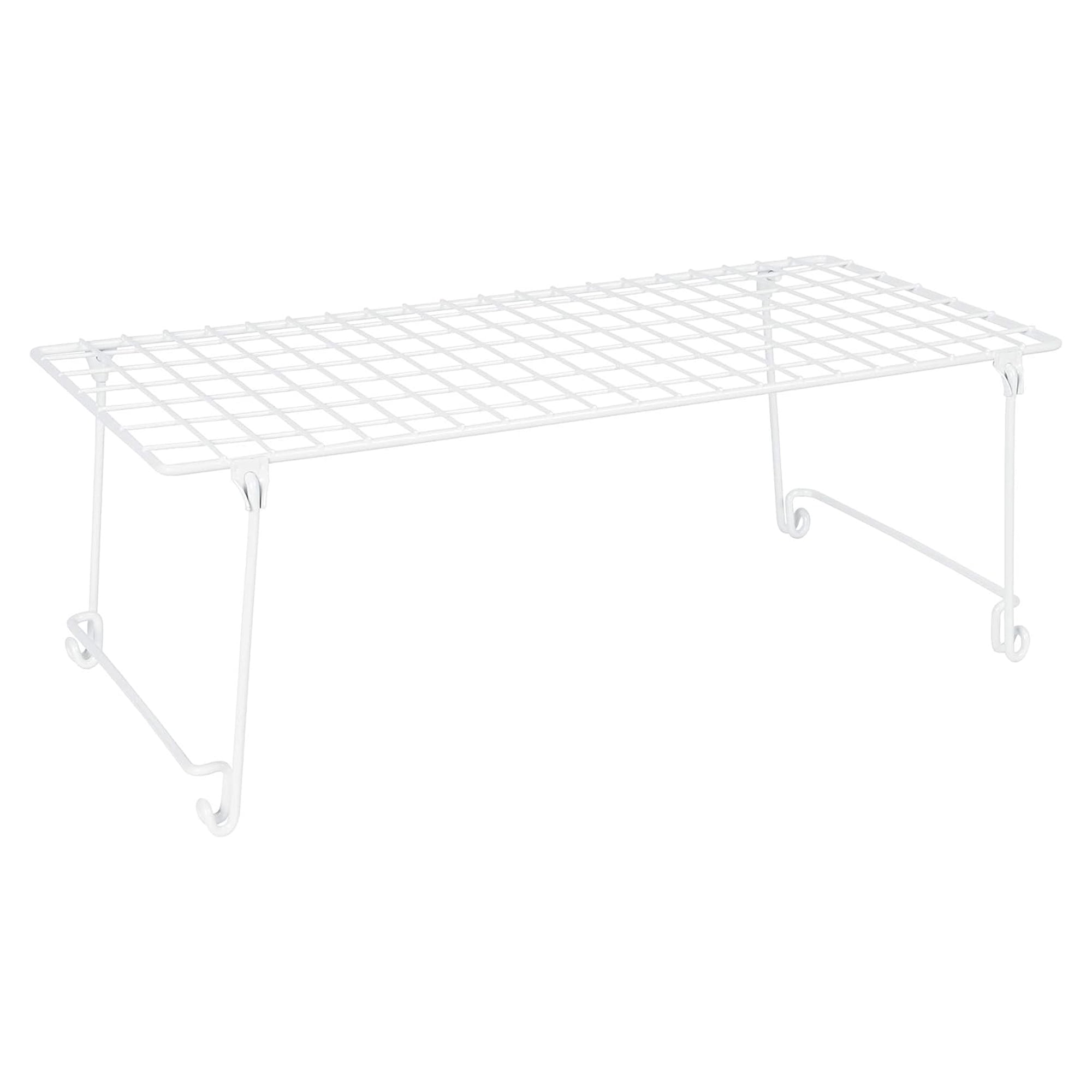 Whitmor Freestanding Stacking Shelf White Large