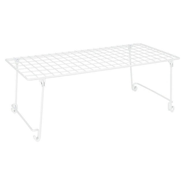 ClosetMaid Stack & Hang 21.5x10.75x7.87'' Stainless Steel Wire Shelf, White
