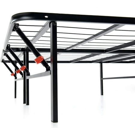 14 Inch Platform Metal Bed Frame King, Heavy Duty Metal Platform Bed Frame King
