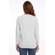 thumbnail image 4 of Camisa de vestir tipo túnica NEYOUQE para mujer, blanca, manga larga, 4 of 6
