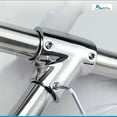 thumbnail image 6 of MARINE CITY Tee Connector Hand Rail 3-Way Fittings, 45/60/90 for 1-Inch Stainless Steel Tube, Corrosion-Resistant, Ideal for Marines,Boats, Yachts, Kayaks Pack of 2, 6 of 7