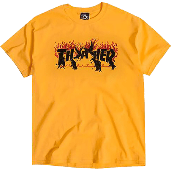 Thrasher Crows Ss S-Gold