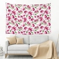 thumbnail image 3 of Xecao Lilies Flowers Print Tapestry, Wall Hanging Room Funny Decor, Backdrop Room Decor for Bedroom Living Room dormitory, 3 of 8