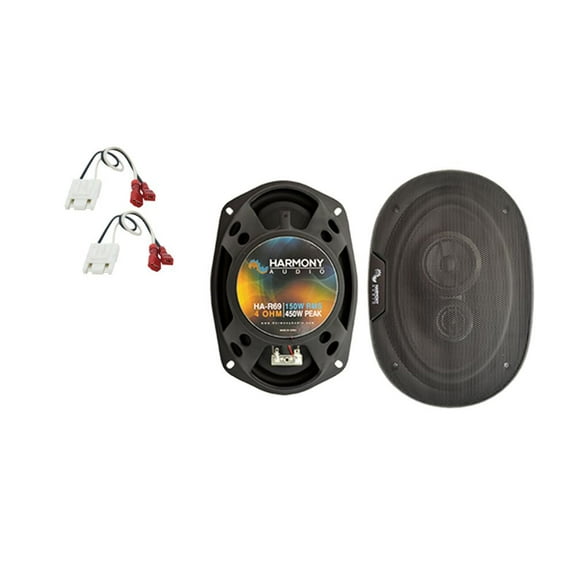 Fits Chevy Celebrity 1984-1990 Rear Deck Replacement Harmony HA-R69 Speakers