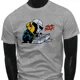 thumbnail image 2 of Camiseta gris para hombre con música Edm de DJ, Daft Punk, Charlie Brown, camiseta de moda, camisetas modernas y modernas, 2 of 5