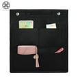 thumbnail image 3 of Luxtrada Felt Tall Long Purse Tote Backpack Bag Insert Organizer Inside for Women (Black), 3 of 9