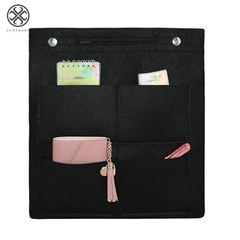 Multi-Pocket Tall Long Insert Bag Felt Purse Handbag Bag Liner