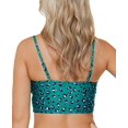 thumbnail image 2 of Raisins Juniors Green Aruba Cropped Tankini Top, 2 of 4