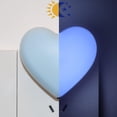 thumbnail image 7 of Night Light Heart-Shaped Birthday Gift Nightlight for Room Decor 1pack Blue LED Nightlight for Indoor Bathroom Bathroom, 7 of 7