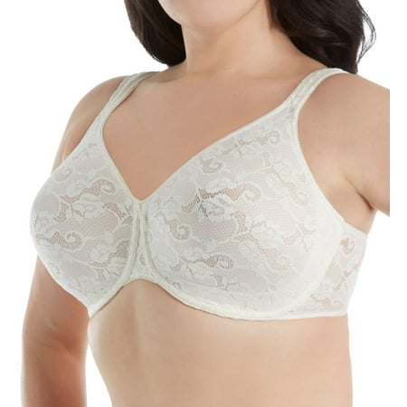 All Over Lace Underwire Bra Blue 38D by Aviana