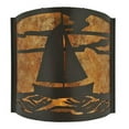 thumbnail image 5 of Meyda Tiffany 117834 12" Wide Ada Compliant 2 Light Wall Sconce - Bronze, 5 of 6