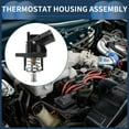 thumbnail image 2 of Conjunto de Carcasa de Termostato de Refrigerante del Motor Único Bargains No.12674639 para Chevrolet Silverado 1500 2014-2019 Plástico Negro Duradero, 2 of 7