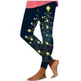 thumbnail image 2 of Jsaierl Christmas Leggings for Women, Christmas Leggings Holiday Yoga Pants Xmas Workout Athletic High Waisted Leggings, 2 of 5