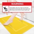 thumbnail image 5 of Cotton Paradise 100% Cotton Bath Mats for Bathroom Floor Set of 2 Pack, 20x34 Soft Absorbent Washable Quick Dry Tub Bathmat, Yellow, 5 of 7