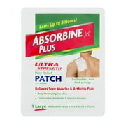 Absorbine Jr. Plus Ultra Strength Pain Relief Patch, 1 count Walmart