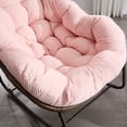 thumbnail image 5 of Outdoor Rattan Rocking Chair,Padded Cushion Rocker Recliner Chair Outdoor for Front Porch, Living Room, Patio, Garden, Pink, 5 of 7