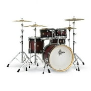 Gretsch Import 776711 Catalina Maple Shell Pack for Drum - 20-10-12-14-14SN, Satin Deep Cherry Burst - 5 Piece