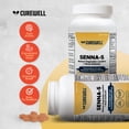 thumbnail image 2 of CUREWELL Senna-S Dual Action Natural Vegetable Laxative Plus Stool Softener (1000 Count) | Sennosides 8.6mg + Docusate Sodium 50mg | Relieves Occasional Constipation & Irregularity | Tablets, 2 of 7
