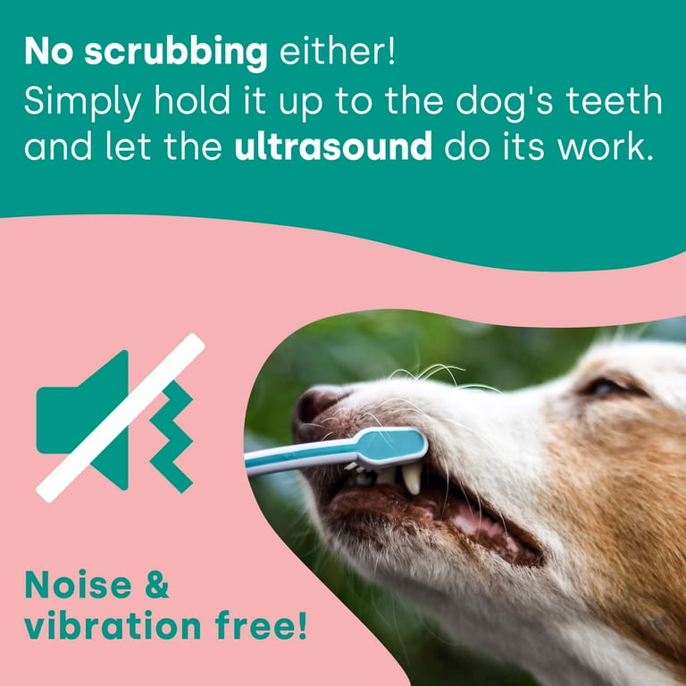 Emmi-pet 2.0 Ultrasound Dog Toothbrush: Dental Teeth Cleaning