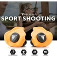 thumbnail image 5 of Decibullz Custom Molded Earplugs, One Count - 31dB NRR, Comfortable Protection for Shooting & Travel (Orange), 5 of 9