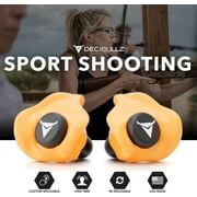 Decibullz Custom Molded Earplugs Pro Pack, One Size - Orange Bundle