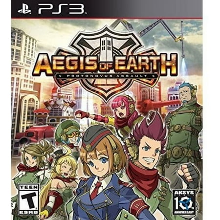 Aegis of Earth: Protonovus Assault Aksys Games PlayStation 3 853736006040 Aegis of Earth: Protonovus Assault Aksys Games PlayStation 3 853736006040