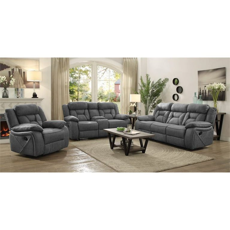 Sectional sofa with glider sale