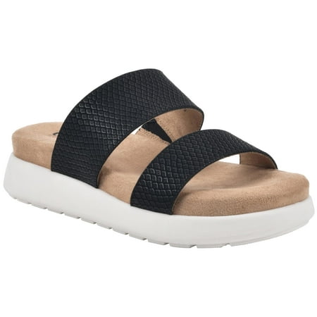 

Cliffs by White Mountain Womens Odyssey sandals 6 Black