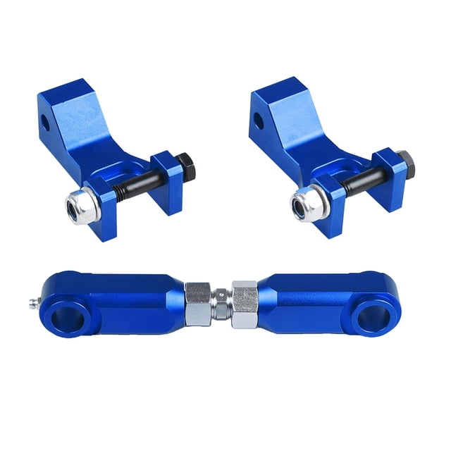 Kit de bajada delantera y trasera para Yamaha Raptor 350 YFM350 profesional Azul Baoblaze Parte inferior delantera y trasera