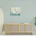 thumbnail image 2 of Stupell Sailboats Ocean Water Waves Landscape Painting Gallery Wrapped Canvas Print Wall Art, 2 of 7