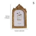 thumbnail image 2 of Gold Picture Frame, Vintage Baroque Style Carved Photo Frame with Ornate Curved Design for French Style Wall Art and Desktop Gallery Display, 2 of 6