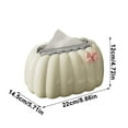 thumbnail image 3 of Tissue Box Cover Fmlxio Pumpkin Spring Tissue Box Home Drawn Paper Box Office Living Room Elegant Cream Style Soft Tissue Storage Box Clearance Under $5, 3 of 6
