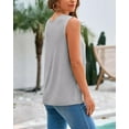 thumbnail image 3 of FreshPretty Women's Sleeveless Sweater Vest Summer Crew Neck Ribbed Knit Lightweight Pullover Casual Loose Fit Tank Tops, 3 of 8