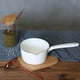 thumbnail image 2 of Sartén antiadherente para leche y mantequilla (1-1,1 l) con boquillas para salsa de fideos de cocina Blanco, 2 of 9