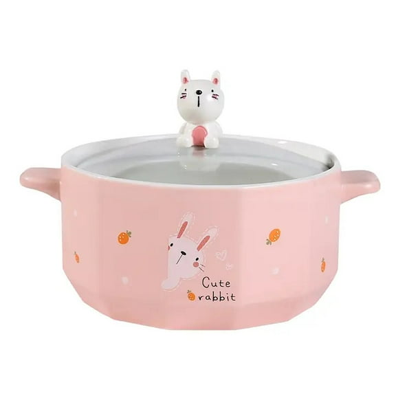 urban tokyo Cute Rabbit Bowl with Lid 30oz