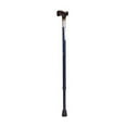 thumbnail image 3 of DMI Deluxe Adjustable Aluminum Cane Derby-Top Handle, Cyclone Blue, 3 of 3