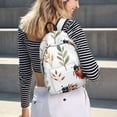 thumbnail image 5 of Balery Watercolor Ladybug Mochila Clásica Impresa Básica para Viaje, Mochila Escolar Resistente al Agua, Mochila de Lona con Correas Ajustables-Medium, 5 of 5