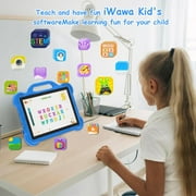 Android 15 Kids Tablet, Toddler Tablet for Kids 10 inch Tablet, 8GB RAM+32GB ROM Tablet for Boys Girls, 1280*800 IPS Safety Eye Protection Screen Parental Control APP Latest Model Kid Tablets 5G WIFI