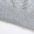 thumbnail image 3 of Styesk Tank Tops Men Men Solid Color Knitting Round Neck Head Cover Elastic Sweater, 3 of 8