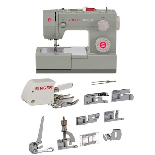 Máquina de coser SINGER Heavy Duty 4452 con 32 puntadas y acceso