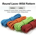 1Pair Colorful Reflective Shoelaces Sneakers Shoe laces reflective