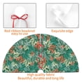 thumbnail image 4 of Sikiie Autumn Maple Leaves 1 30-48 inches {designName} Print Christmas Tree Skirt Snowman Xmas Tree Skirt with Edge Christmas Decorations for Holiday Party-48", 4 of 7