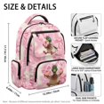 thumbnail image 4 of XYZCANDO Duck Donuts 4Pcs Kids Backpack Set with Portable Lunch Bag Multifunctional Pencil Case Water Bottle Bag Carrier Gift for Boys & Girls, 4 of 7