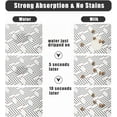thumbnail image 2 of Dog Food Mat Absorbent Pet Feeding Mats Drying Mat for Food and Water Dog Accessories Pet Supplies 20''''x12''''\u2026, 2 of 6